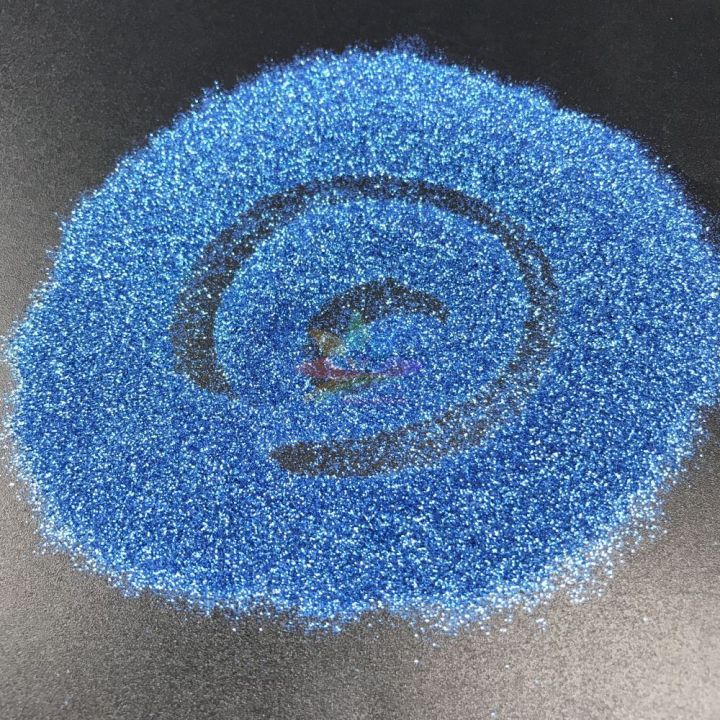 new product Biodegradable Glitter 0.2mm hexagon light blue glitter powder BB12