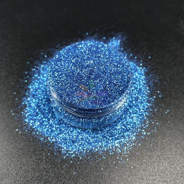 new product Biodegradable Glitter 0.2mm hexagon light blue glitter powder BB12