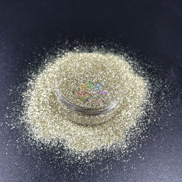 new product Biodegradable Glitter 0.2mm hexagon gold color glitter powder BB04
