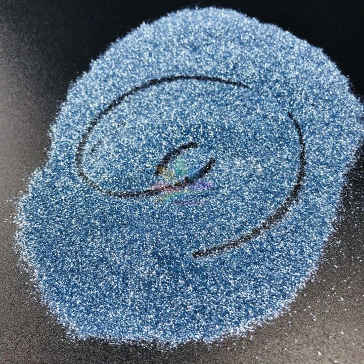 new product Biodegradable Glitter 0.2mm hexagon sky blue glitter powder BB13