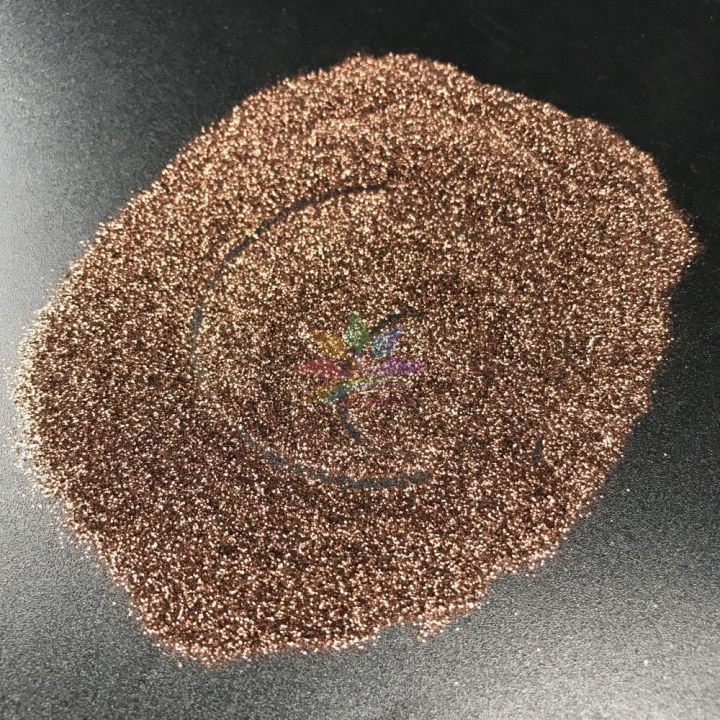 new product Biodegradable Glitter 0.2mm hexagon coffee glitter powder BB07