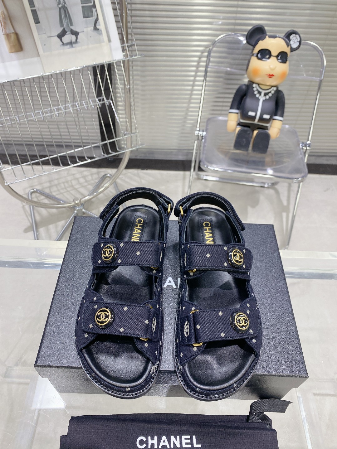 2023 Chanel Beach Shoes