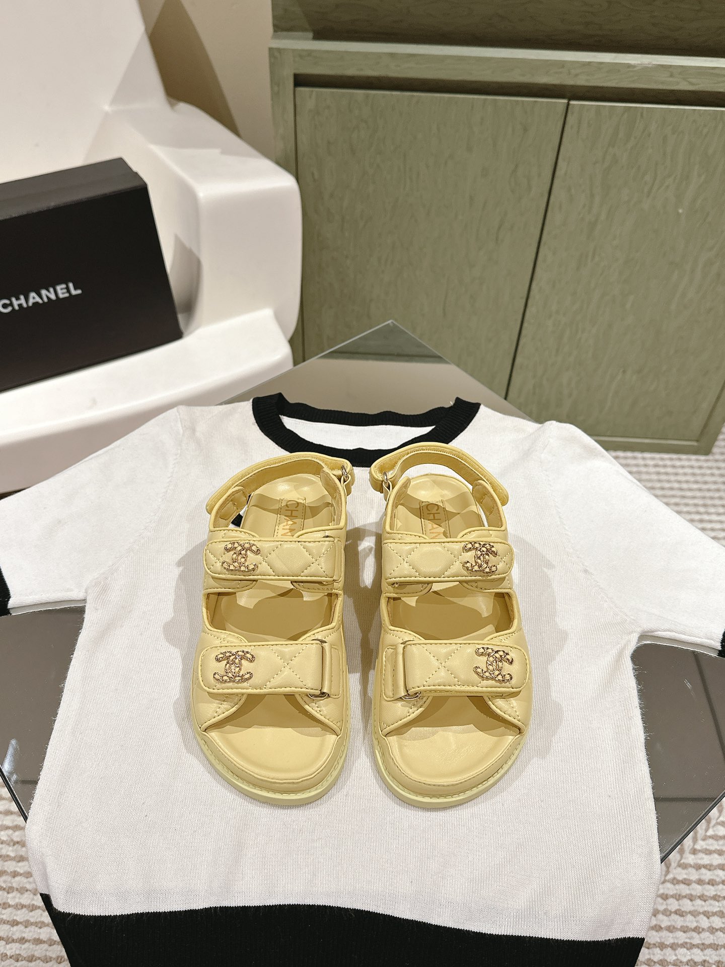 2024 Chanel Beach Shoes