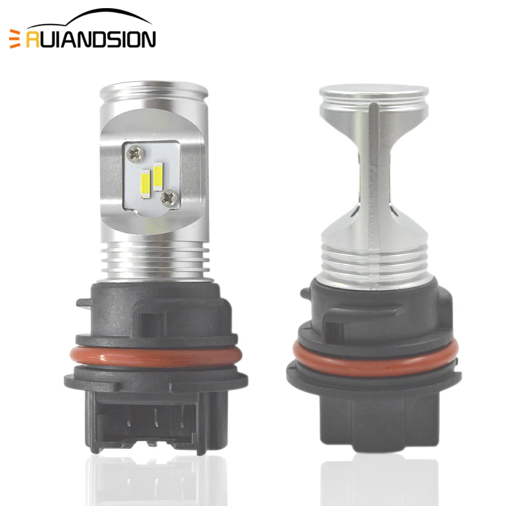 Ruiandsion 2X H1 H7 H8 Led CAR HEADLAMP FOR EUR AMERICA Benz BMW 10-18V 12V 18V 3600lm white white fan  