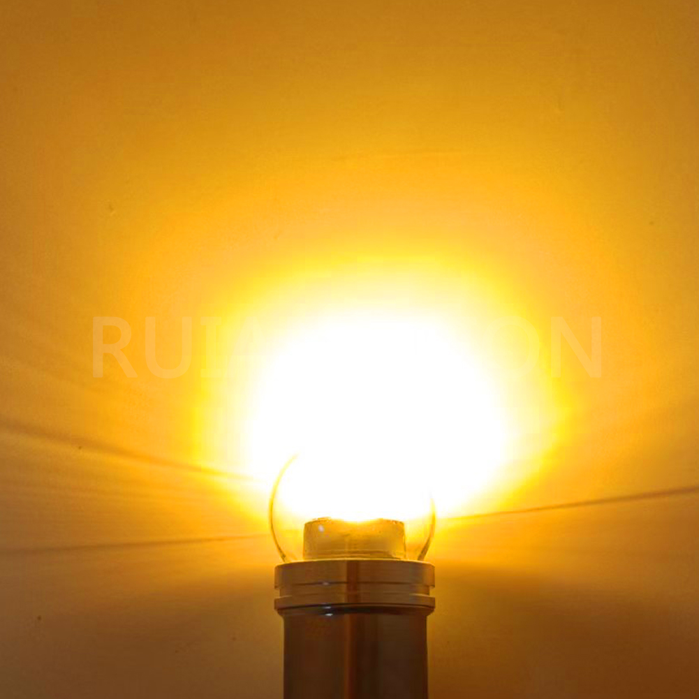 Ruiandsion New Amber Led turn Signal Lights 6V 12V 24V 1156 BAU15S 1157 BA15D Ruiandsion New Amber Led turn Signal Lights 6V 12V 24V 1156 BAU15S 1157 BA15D Led Bulb Spare Parts,led reverse light,brake lights,ba15d led,moto parts,truck parts,car parts