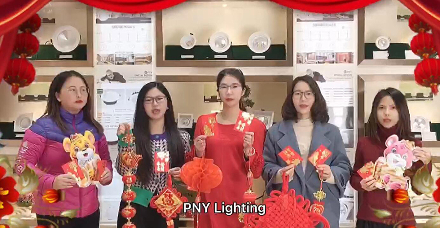 PNY Lighting wishes you Happy New Year 2022!