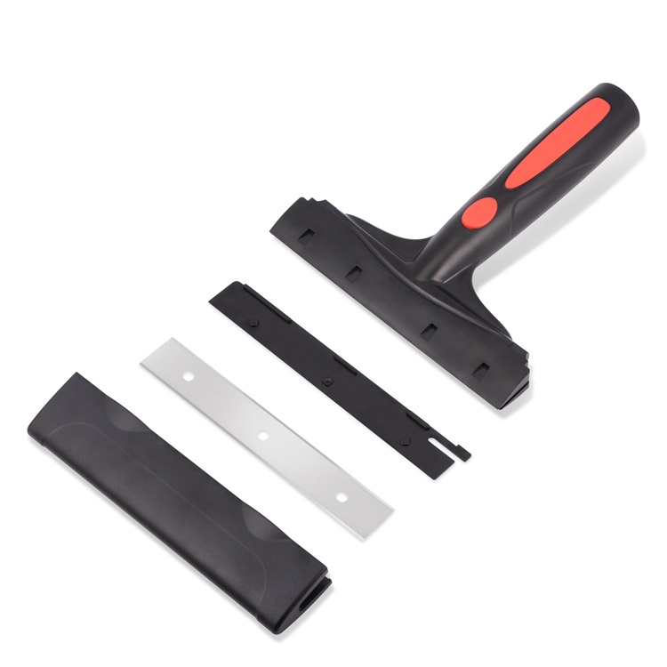 FOSHIO Multifunction Handle Window Glass Ceramic Cleaning Razor Scraper Vinyl Installation Tool Vinyl Hand Tool Handle Window Glass Ceramic Cleaning Razor Scraper 