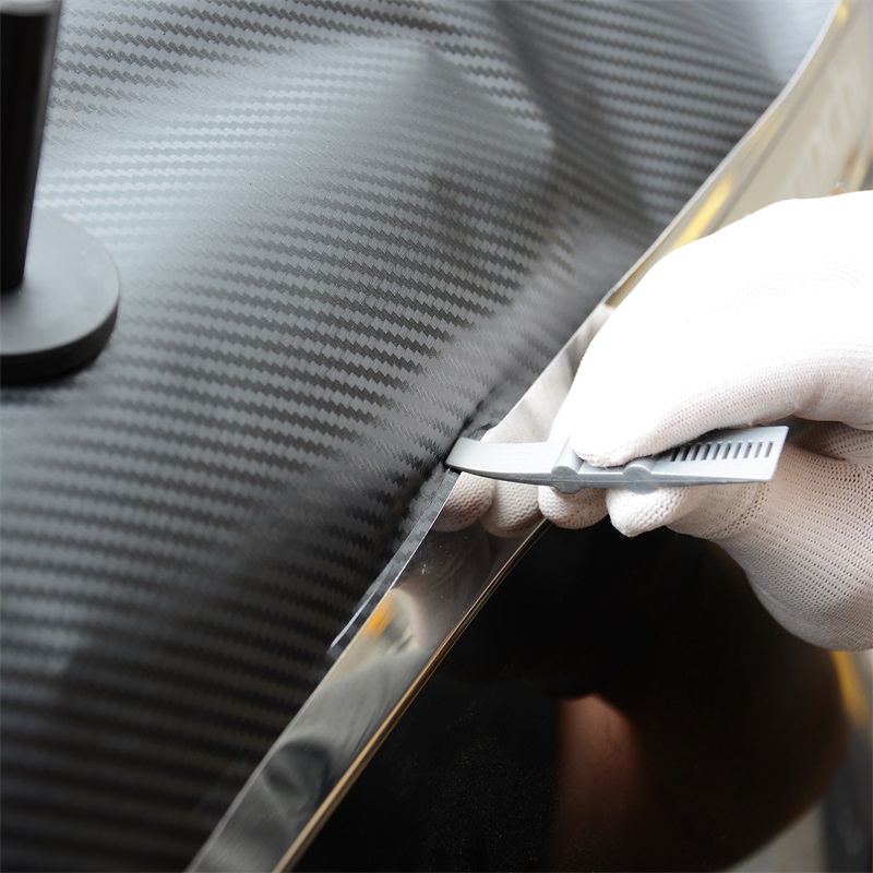 FOSHIO 5/50M Car Stickers Knifeless Tape with Grey Squeegee Design Line Vinyl Wrap Aid Squeegee Styling Tool Kit Film Cutting Tape FOSHIO Knifeless Tape Design Line Vinyl Wrap Squeegee Film Cutting