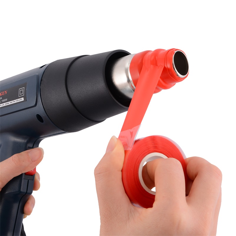 FOSHIO 100cm Vinyl High Temperature Insulation Adhesive Tape Heat Resistant Hot Air Gun Wire Looming Auto Repair Protective Tool FOSHIO Vinyl Insulation Adhesive Tape for Hot Air Gun Wire Looming 