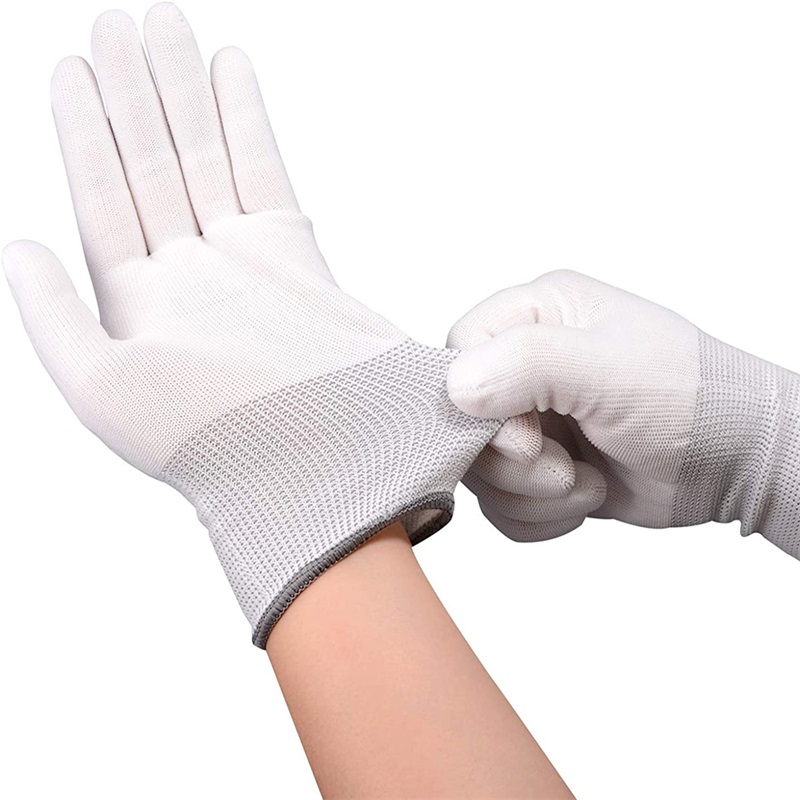 FOSHIO Anti-static Window Tint Carbon Fiber Vinyl Car Wrap Sticker Film Install Gloves Auto Nylon Tinting Work Gloves FOSHIO Anti-static Window Vinyl Gloves Auto Nylon Tinting Work Gloves