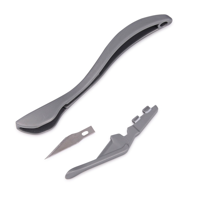 FOSHIO 5PCS Car Vinyl Wrapping Film Cutter Safety Slitter Knife Carbon Fiber Sheet Sticker Wallpaper Cutting Tool  FOSHIO Vinyl Cutter Safety Slitter Knife Carbon Paper Cutting Tool