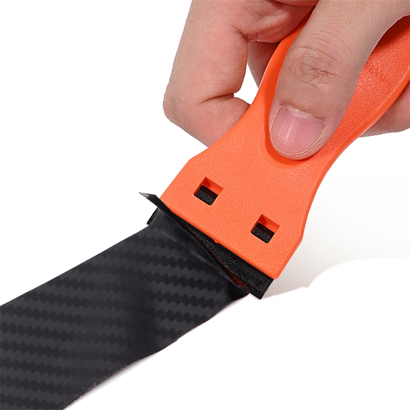 FOSHIO Multifunction Magic Old Glue Sticker Remove Ceramic Cleaning Plastic Scraper Double Edge Razor Blade  FOSHIO Sticker Ceramic Cleaner Plastic Scraper Double Edge Razor Blade