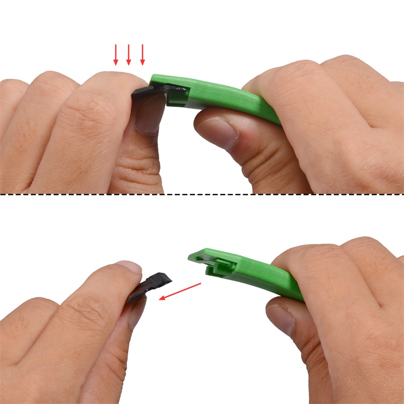 FOSHIO Multifunction Magic Old Glue Sticker Remove Ceramic Cleaning Plastic Scraper Double Edge Razor Blade  FOSHIO Sticker Ceramic Cleaner Plastic Scraper Double Edge Razor Blade