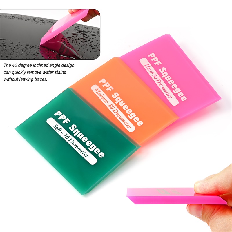 FOSHIO Protective Film Soft Rubber PPF Tint Squeegee Window Vinyl Car Wrap Tool FOSHIO Protective Film Soft Rubber PPF Tint Squeegee Window Vinyl Car Wrap Tool