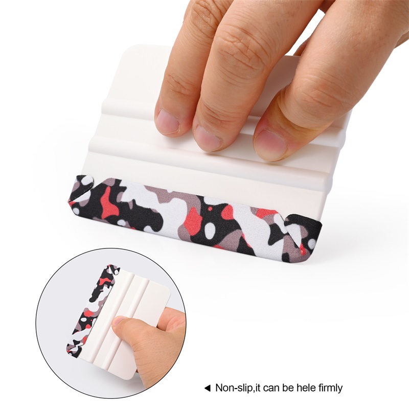 FOSHIO 300pcs Wholesale Wrap Tint Squeegees Vinyl Felt Edge Squeegee Crafting Tool Detailer FOSHIO Wrap Tint Squeegee Vinyl Felt Edge Squeegee Craft Tool Detailer