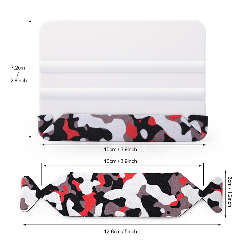 FOSHIO 300pcs Wholesale Wrap Tint Squeegees Vinyl Felt Edge Squeegee Crafting Tool Detailer FOSHIO Wrap Tint Squeegee Vinyl Felt Edge Squeegee Craft Tool Detailer