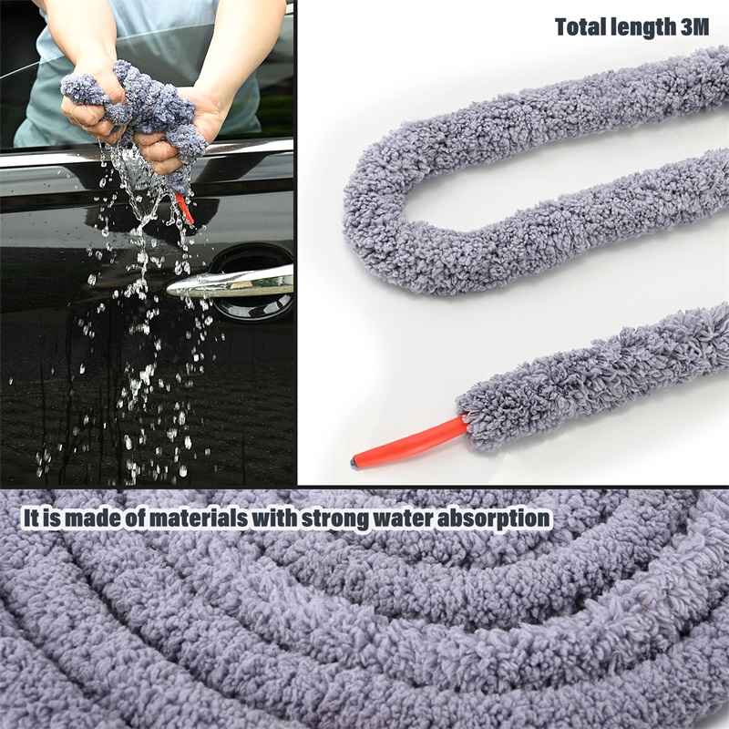 FOSHIO Soak Shield Window Tinting Rope Water Absorbing Rope(3Meters) FOSHIO Soak Shield Window Tinting Rope Water Absorbing Rope(3Meters)