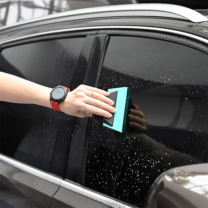 FOSHIO Rubber Blade Tint Squeegee Vinyl Wrapping Film Scraper Water Wiper FOSHIO Rubber Blade Tint Squeegee Vinyl Wrap Film Scraper Water Wiper