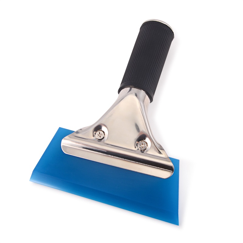 FOSHIO T-Handle Blue squeegee Rubber Blade Squeegee for Window Water Cleaning FOSHIO T-Handle Blue squeegee Rubber Blade Squeegee for Window Clean