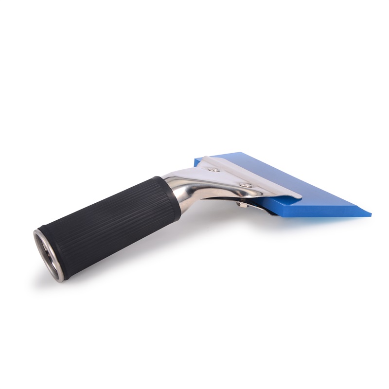 FOSHIO T-Handle Blue squeegee Rubber Blade Squeegee for Window Water Cleaning FOSHIO T-Handle Blue squeegee Rubber Blade Squeegee for Window Clean