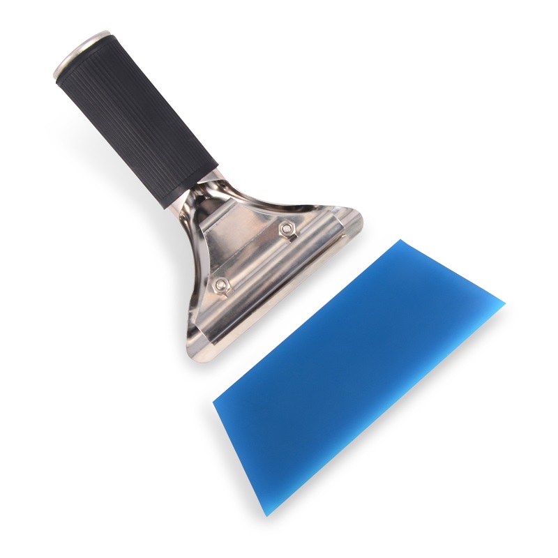 FOSHIO T-Handle Blue squeegee Rubber Blade Squeegee for Window Water Cleaning FOSHIO T-Handle Blue squeegee Rubber Blade Squeegee for Window Clean