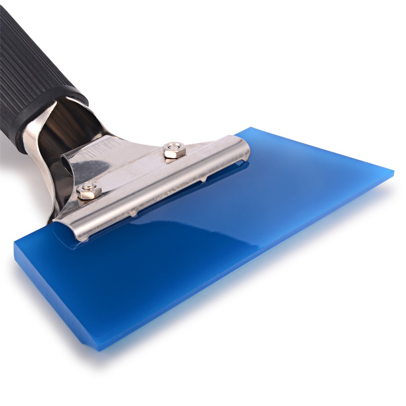 FOSHIO T-Handle Blue squeegee Rubber Blade Squeegee for Window Water Cleaning FOSHIO T-Handle Blue squeegee Rubber Blade Squeegee for Window Clean