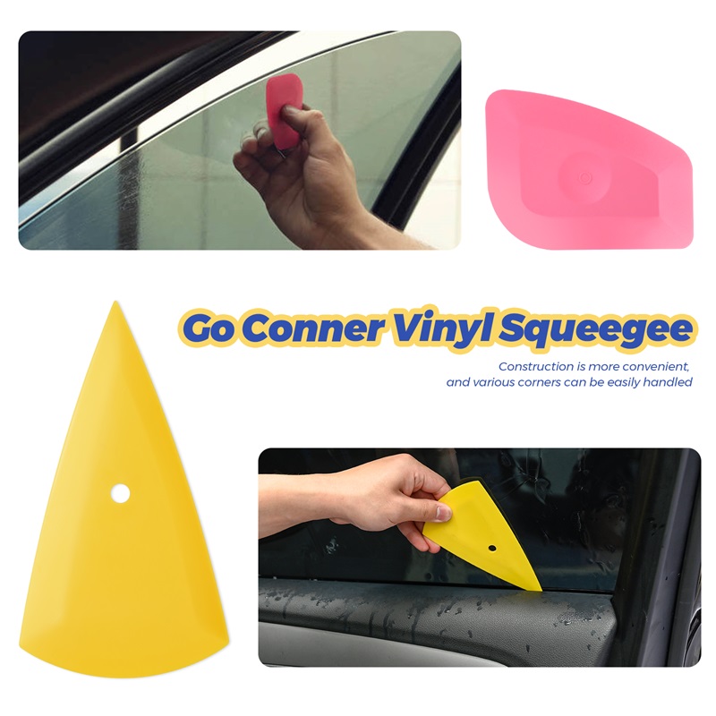 FOSHIO Vinyl Wrap Stick Squeegee Kit PPF Window Tint Scraper Cutter Kit FOSHIO Vinyl Wrap Stick Squeegee Kit PPF Window Tint Scraper Cutter