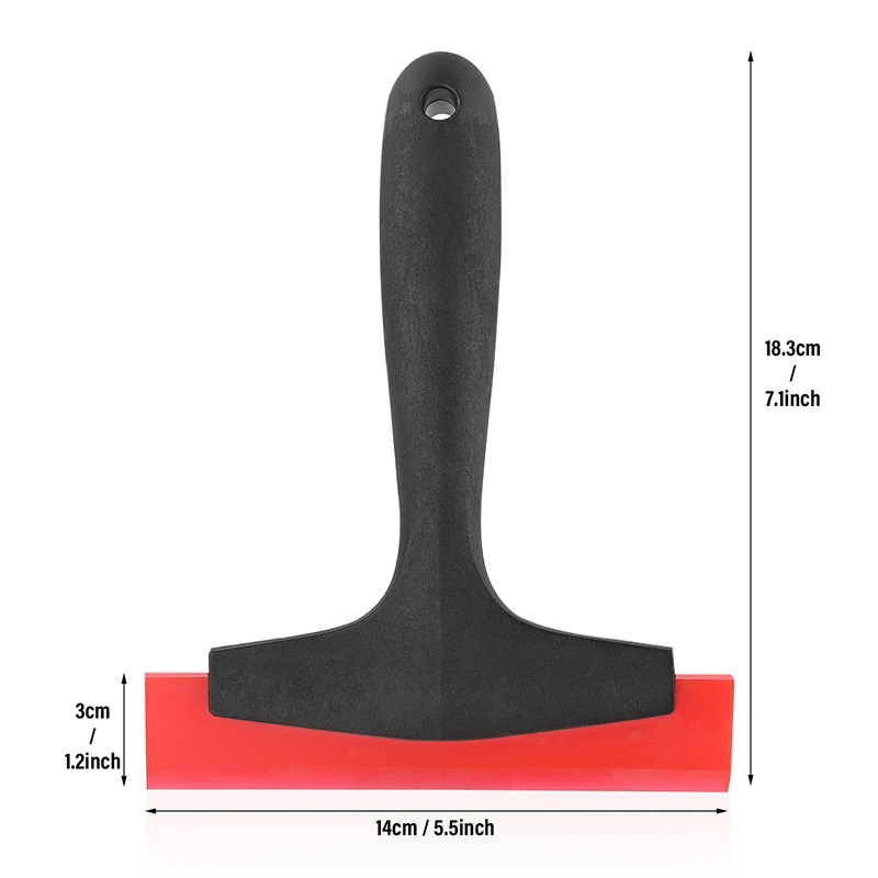 FOSHIO Handle Beef Tendon Car Windscreen Water Wiper Squeegee Wrap Tools FOSHIO Handle Beef Tendon Car Windscreen Squeegee Water Wiper