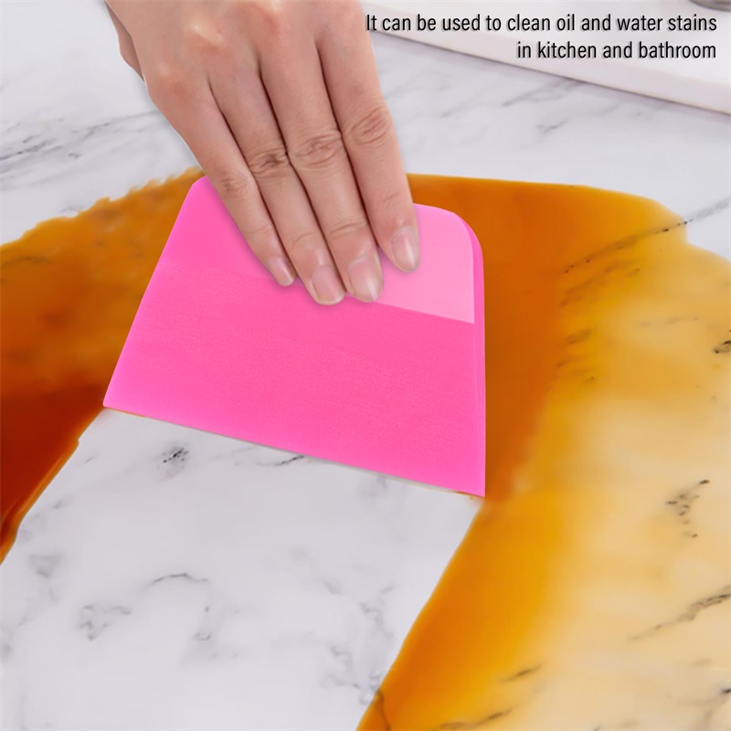 FOSHIO 3pcs Pink PPF Tint Squeegee Car Paint Protective Film Water Wiper Tool FOSHIO Pink PPF Tint Squeegee Car Paint Protective Film Water Wiper
