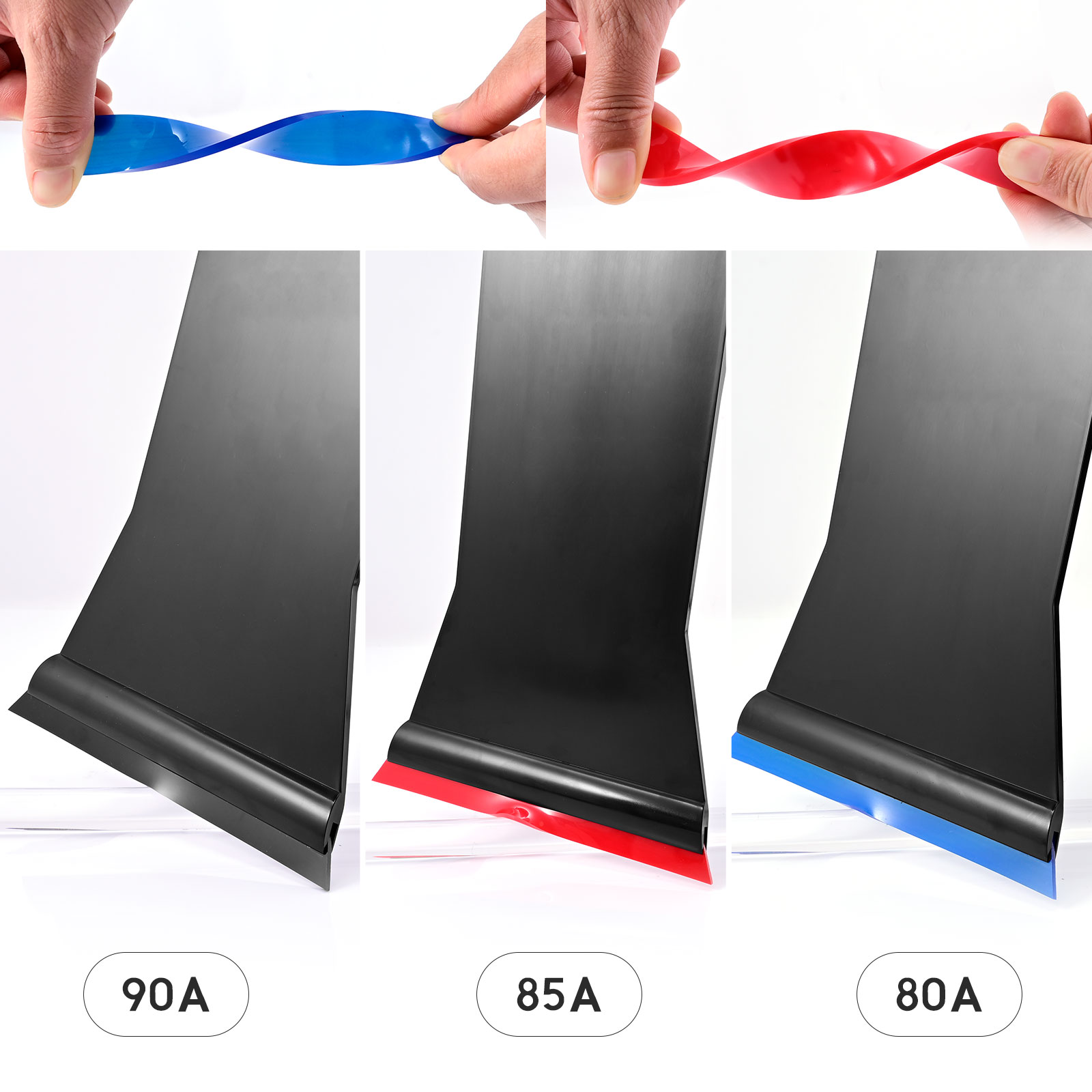 FOSHIO New Type Auto Flat Glass Tint Professional Tool Bevel Blade Replaceable Car Window Tint Tools Windshield Squeegee 
