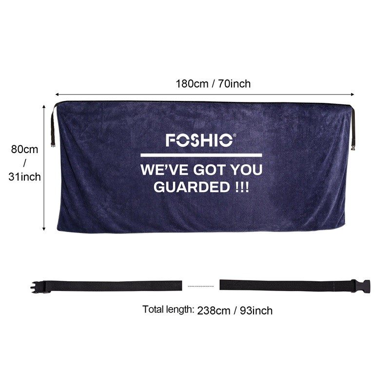 FOSHIO Vehicle Car Door Cover for Wrapping Microfiber Door Protector for Car Washing Cleaning FOSHIO Car Door Cover Microfiber Door Protector for Car Cleaning