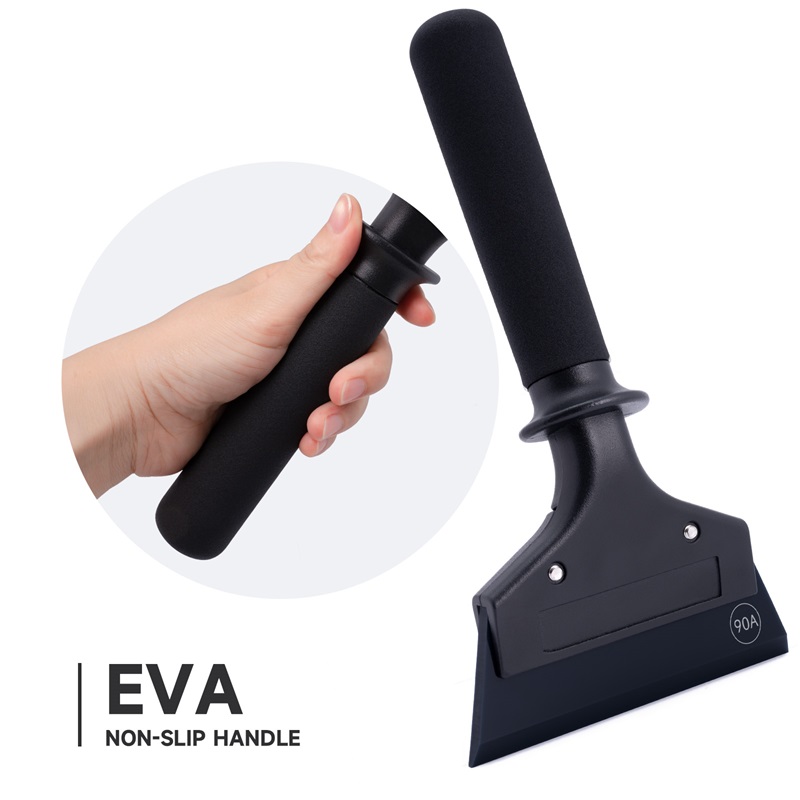 FOSHIO Rubber Window Tint Car Windshield Squeegee for Car Windows Glass Doors Shower Glass Door Tile Shower Walls 