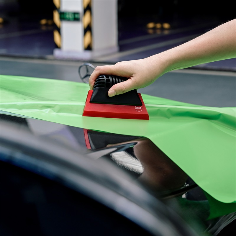 FOSHIO 2PCS PPF Car Paint Protective Film Squeegee Rubber Squeegee Tool for Window Glass Tint Water Remove FOSHIO PPF Car Paint Protective Film Squeegee Rubber Squeegee Tool
