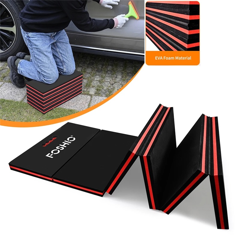 FOSHIO Window Tint Repairing Tool Folding EVA Mat Foam Kneeling Mat for Garage, Picnicking, Gardening  FOSHIO Window Tint Repairing Tool Folding EVA Mat Foam Kneeling Mat