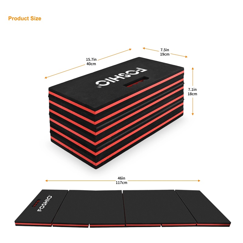 FOSHIO Window Tint Repairing Tool Folding EVA Mat Foam Kneeling Mat for Garage, Picnicking, Gardening  FOSHIO Window Tint Repairing Tool Folding EVA Mat Foam Kneeling Mat