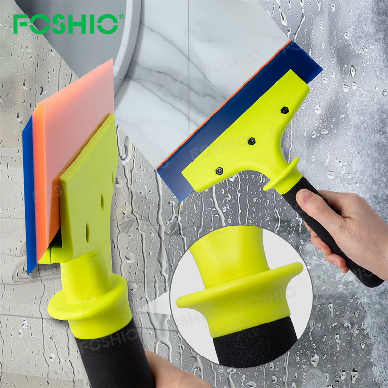 FOSHIO Nylon Window Water Scraper Squeegee Water Remover Window Tinting FOSHIO Nylon Window Water Scraper Squeegee Water Remover Window Tint