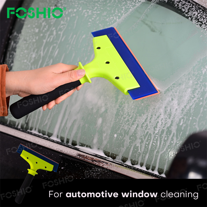 FOSHIO Nylon Window Water Scraper Squeegee Water Remover Window Tinting FOSHIO Nylon Window Water Scraper Squeegee Water Remover Window Tint