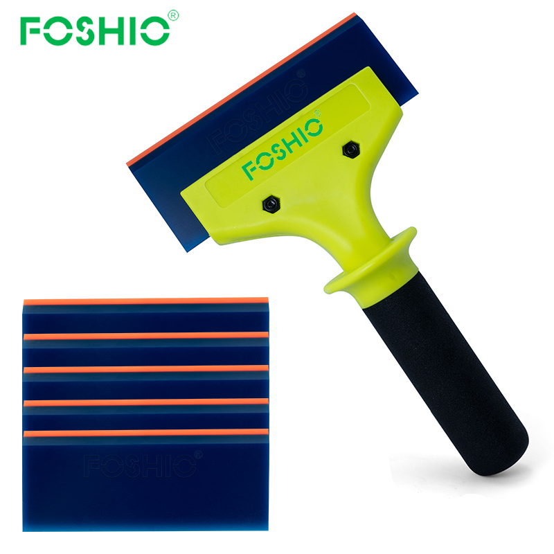 FOSHIO Nylon Window Water Scraper Squeegee Water Remover Window Tinting FOSHIO Nylon Window Water Scraper Squeegee Water Remover Window Tint