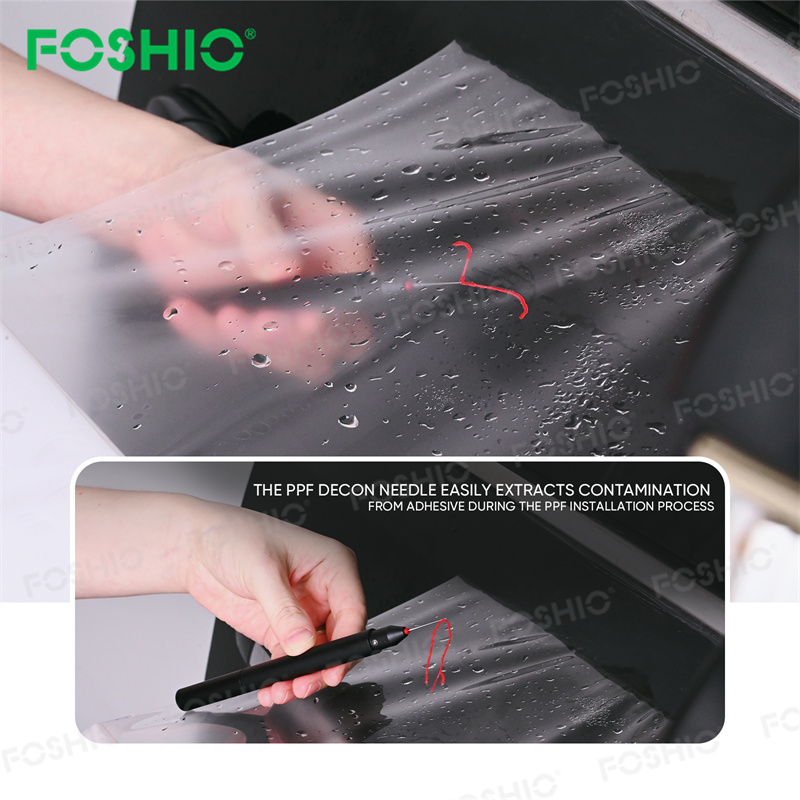 FOSHIO Car Tint Micro Barbed Decon Needle with Fine Tip for Removing Dust and Air Bubbles FOSHIO Car Tint Micro Barbed Decon Needle with Fine Tip Removing Dust
