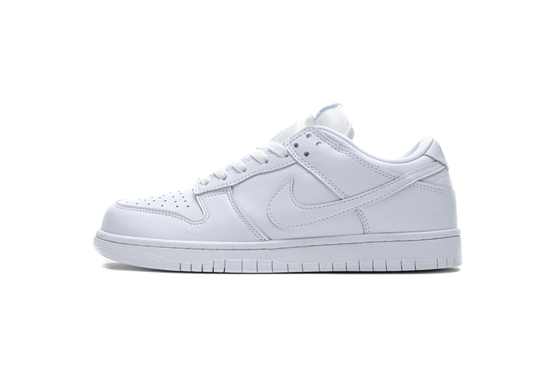 Nike SB Dunk Low Pro All White - Tony Shoe