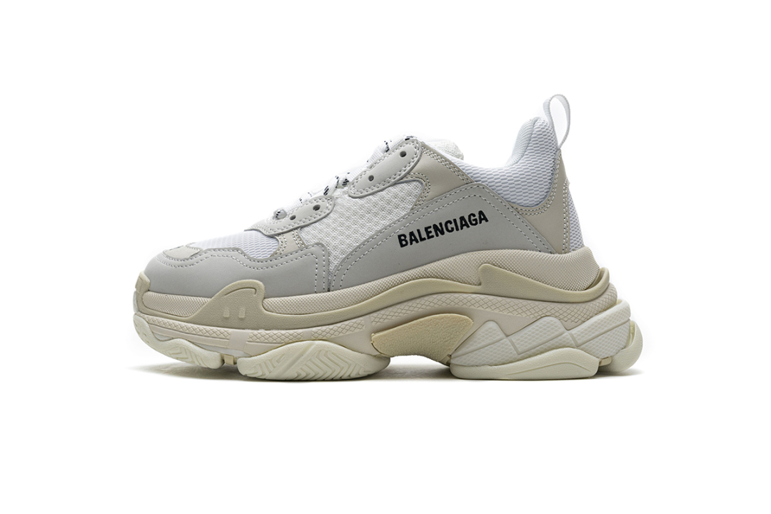 balenciaga triple s white second hand
