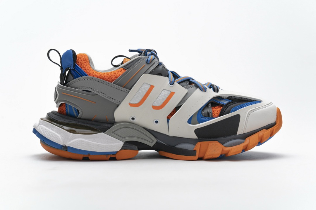 balenciaga sneakers blue and orange