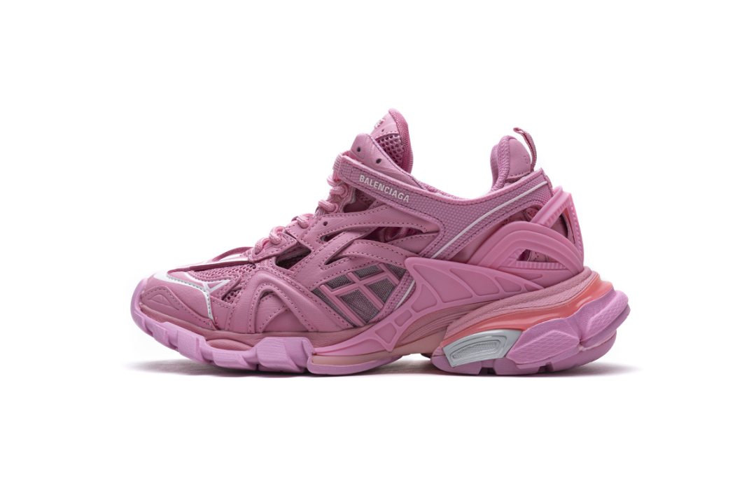 track sneaker balenciaga pink