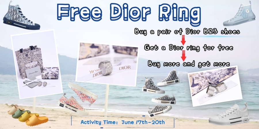 Best Shoes Store | “Free Dior Ring” event