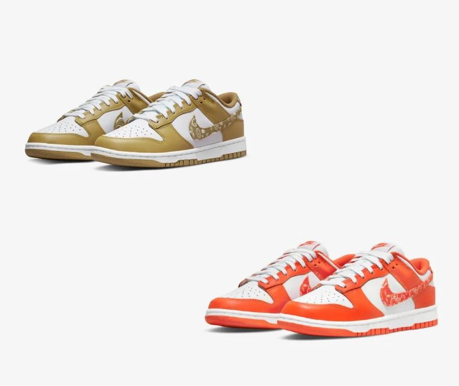 OgTony | New Nike Dunk Low "Barley Paisley" Official Images Exposure!