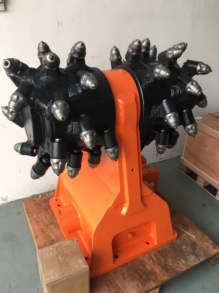 Rotary Drum Cutters / Transverse For 360 Ton Excavators