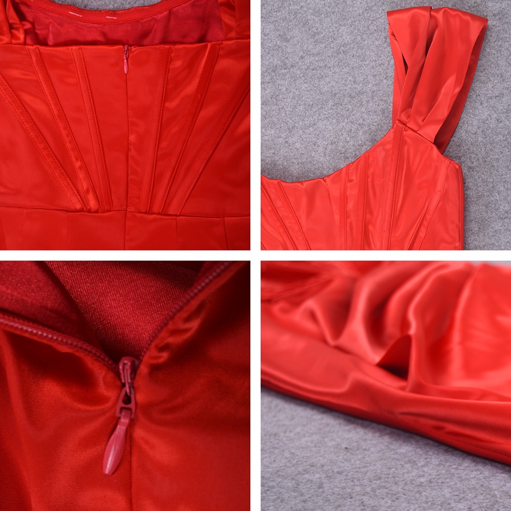 New Fashion Summer Sexy Split Long Bodycon Dresses Off Shoulder Red Dress Party Club HLB4852 