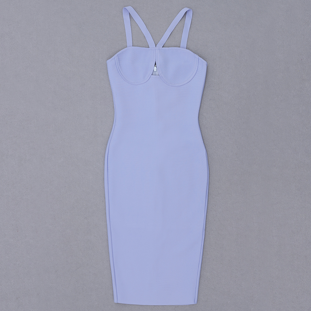 Ladies Mid Length Bandage Dress Spaghetti Strap Hollow Out Bodycon Sky Blue Dress Party Club 6041 bandage dress,bodycon dress Ladies Mid Length Bandage Dress Spaghetti Strap Hollow Out Bodycon Sky Blue Dress Party Club 6041 bandage dress,bodycon dress
