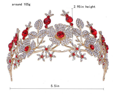  Baroque Style Wedding Bridal Hair Tiaras With Blue Diamonds Stock pageant crowns wholesale crystal wedding crowns and hair tiaras