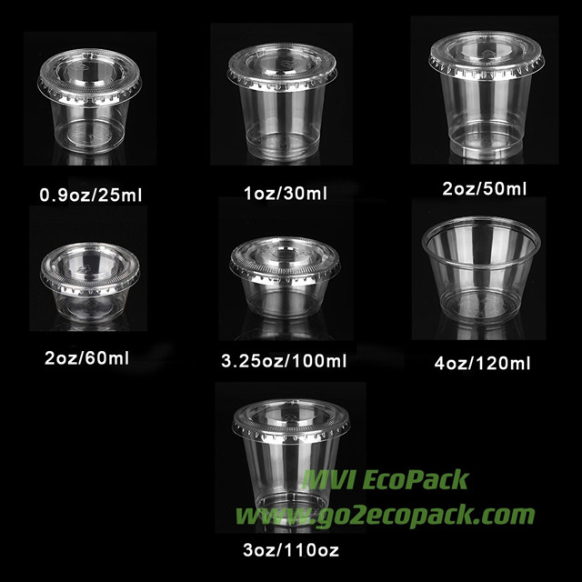 Full Range of PLA Products - MVI ECOPACK plastic cup, drinking cup, smoothies cup, ice cream cup